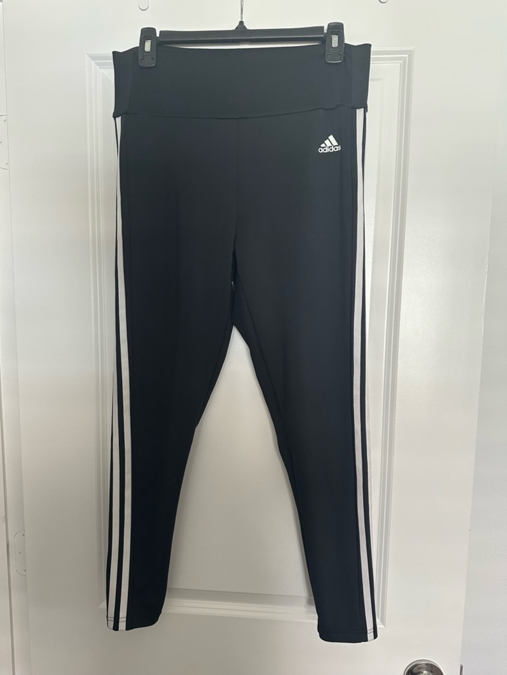 Adidas Women’s Black 3-Stripe Leggings